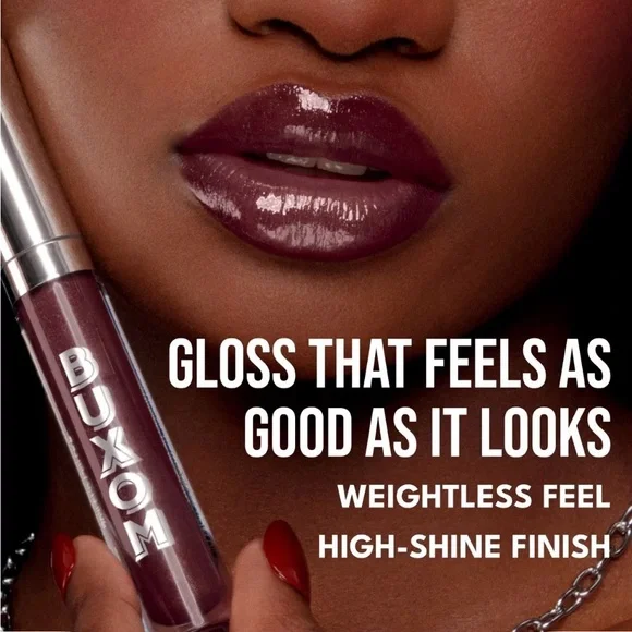 Buxom Full-On Plumping Lip Polish - White Russian Sparkle  NEW - Picture 5 of 11